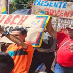Marcha del chavismo en La Victoria, Apure