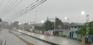 Lluvias en San Fernando