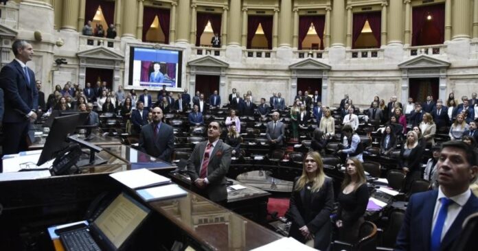 El bloque de diputados argentinos Unión por la Patria