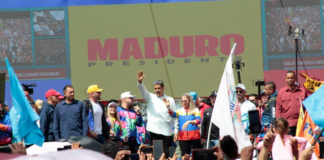 Nicolás Maduro, candidato a la reelección presidencial