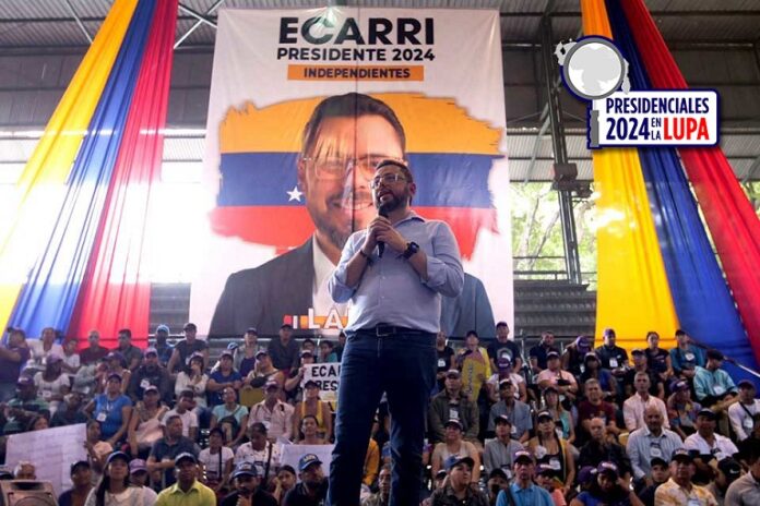 Antonio Ecarri, el candidato de la tranquilidad